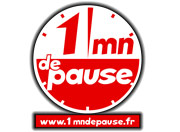 logo 1 minute de pause