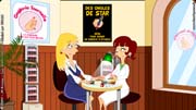 La patronne chez l'esthéticienne